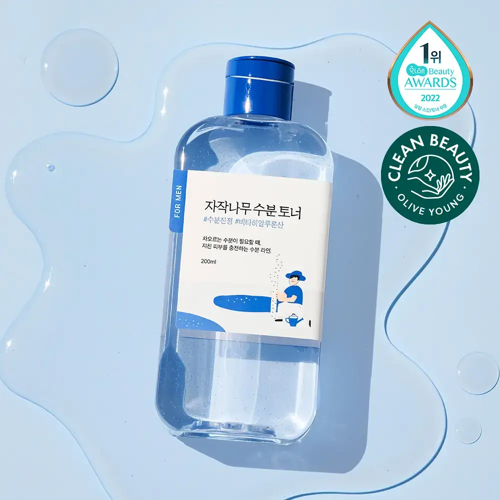 [수분진정] 라운드랩 포 맨 자작나무 수분 토너 200ml